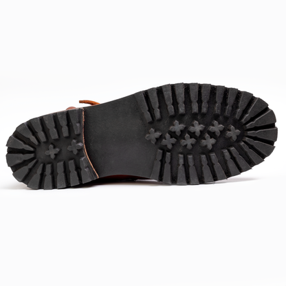 Botas de ingeniero marrones