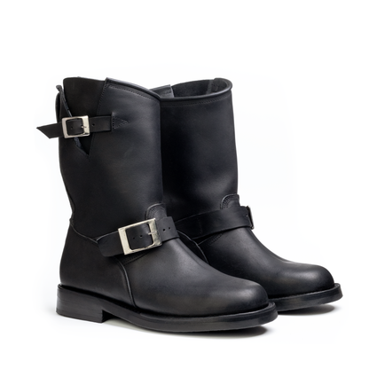 Botas de ingeniero negras