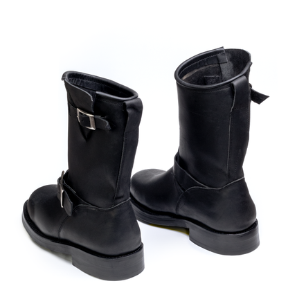 Botas de ingeniero negras