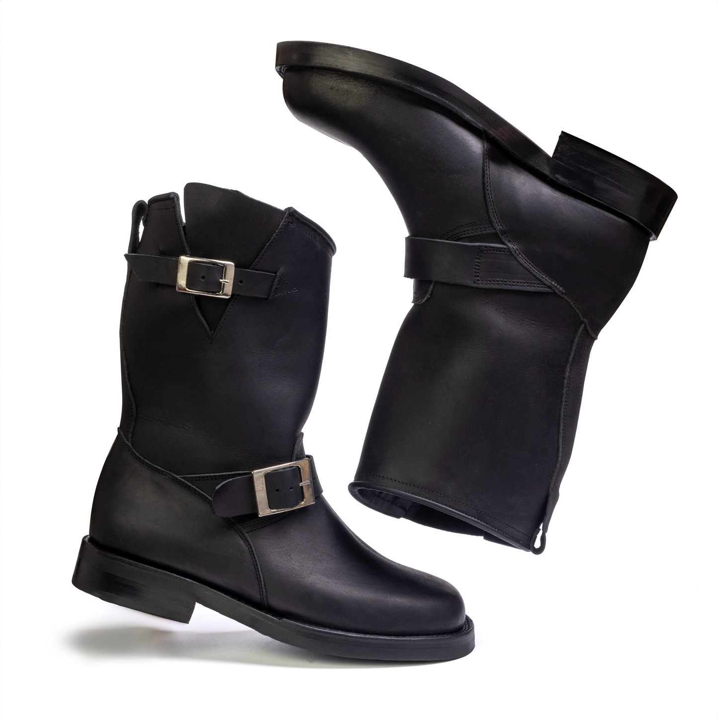 Botas de ingeniero negras