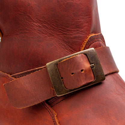 Botas de ingeniero marrones